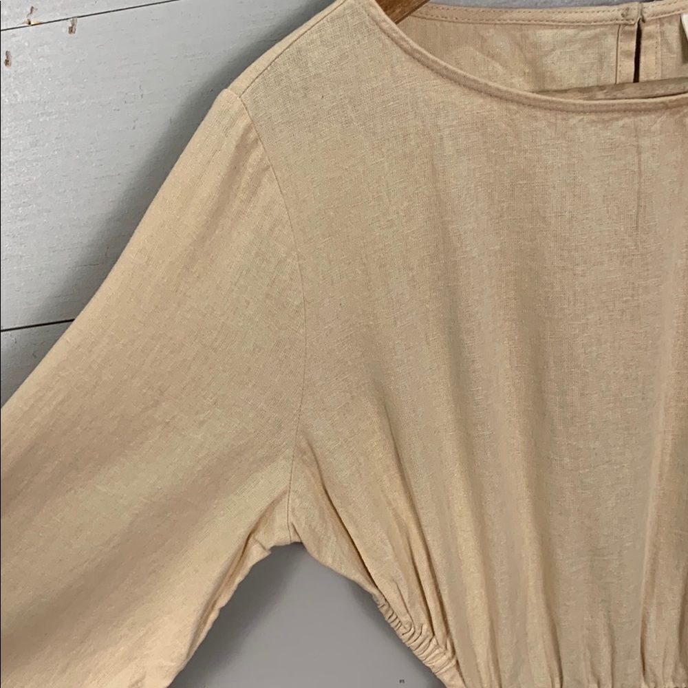 Universal Thread Linen/Rayon Blend Spring Cutout … - image 3